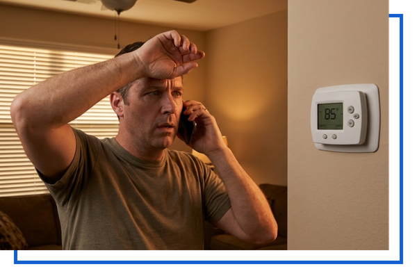 1 Ac Repair In Neptune Beach Florida Man calling for AC repair